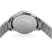  Shop Authentic Tommy Hilfiger Austin Blue Dial Silver Steel Strap Watch for Men - 1791640 - Luxxuri
