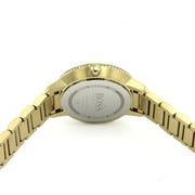  Shop Authentic Hugo Boss Signature Gold Dial Gold Steel Strap Watch for Women - 1502541 - Luxxuri