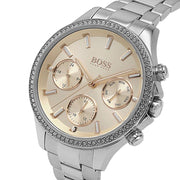  Shop Authentic Hugo Boss Hera Rose Pink Dial Silver Steel Strap Watch for Women - 1502565 - Luxxuri