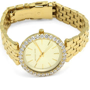  Shop Authentic Michael Kors Darci Analog Gold Dial Gold Steel Strap Watch For Women - MK4513 - Luxxuri