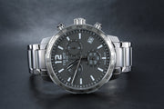  Shop Authentic Tissot Quickster Chronograph Black Dial Silver Steel Strap Watch For Men - T095.417.11.067.00 - Luxxuri