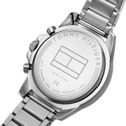  Shop Authentic Tommy Hilfiger Mason Quartz Blue Dial Silver Steel Strap Watch for Men - 1791788 - Luxxuri