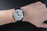  Shop Authentic Tissot PRC 200 Chronograph Silver Dial Brown Leather Strap Watch For Men - T055.417.16.037.00 - Luxxuri