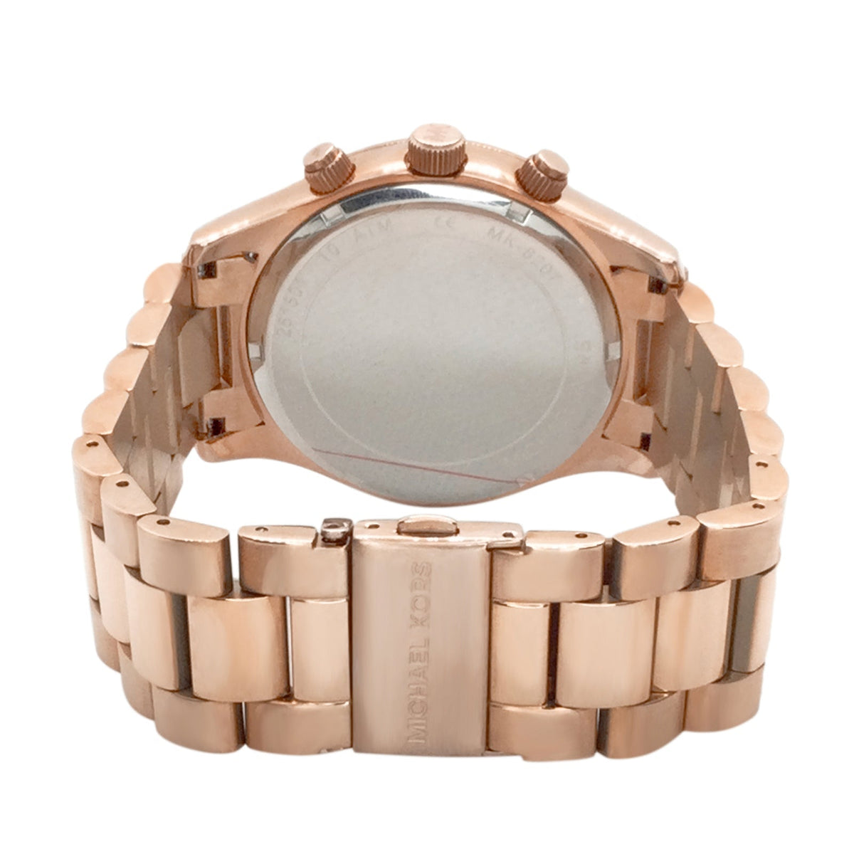  Shop Authentic Michael Kors Slim Runway White Dial Rose Gold Steel Strap Watch For Women - MK3804 - Luxxuri