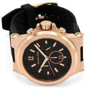  Shop Authentic Michael Kors Dylan Black Dial Black Rubber Strap Watch for Men - MK8184 - Luxxuri