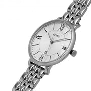  Shop Authentic Fossil Jacqueline White Dial Silver Steel Strap Watch for Women - ES3433 - Luxxuri