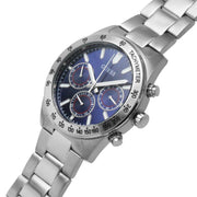  Shop Authentic Guess Altitude Chronograph Blue Dial Silver Steel Strap Watch for Men - GW0329G1 - Luxxuri
