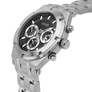  Shop Authentic Guess Continental Black Dial Silver Steel Strap Watch for Men - GW0260G1 - Luxxuri