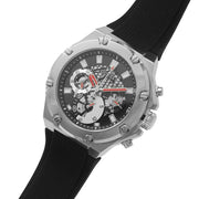  Shop Authentic Guess Third Grear Multi Function Black Dial Black Rubber Strap Watch for Men- GW0334G1 - Luxxuri