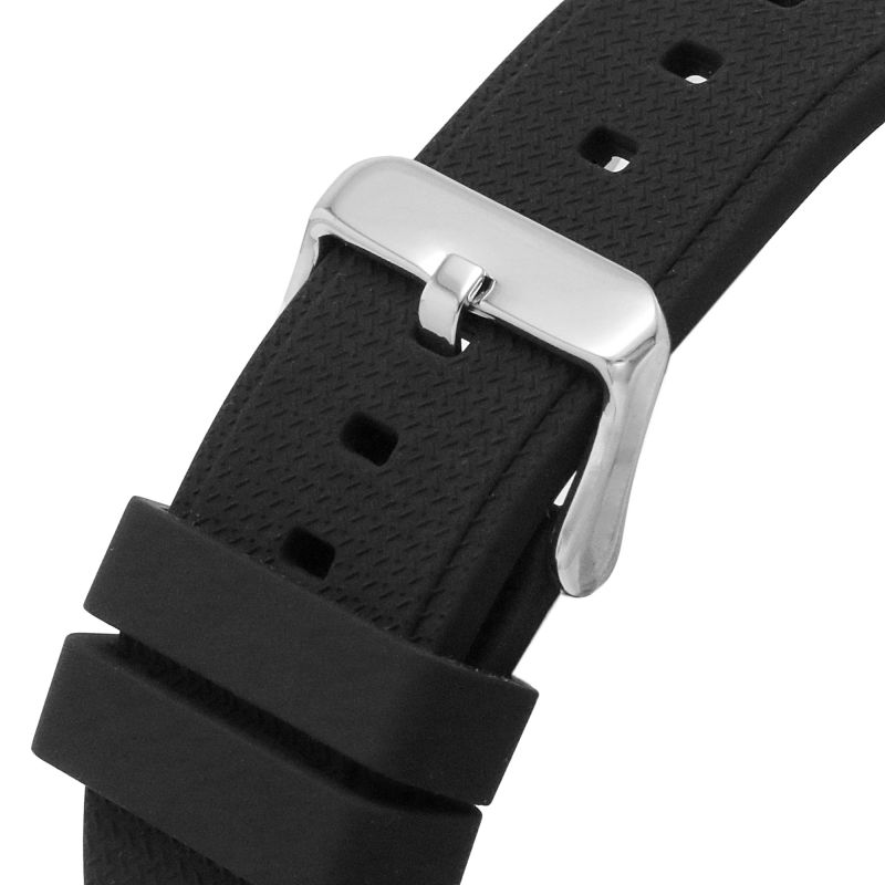  Shop Authentic Guess Third Grear Multi Function Black Dial Black Rubber Strap Watch for Men- GW0334G1 - Luxxuri