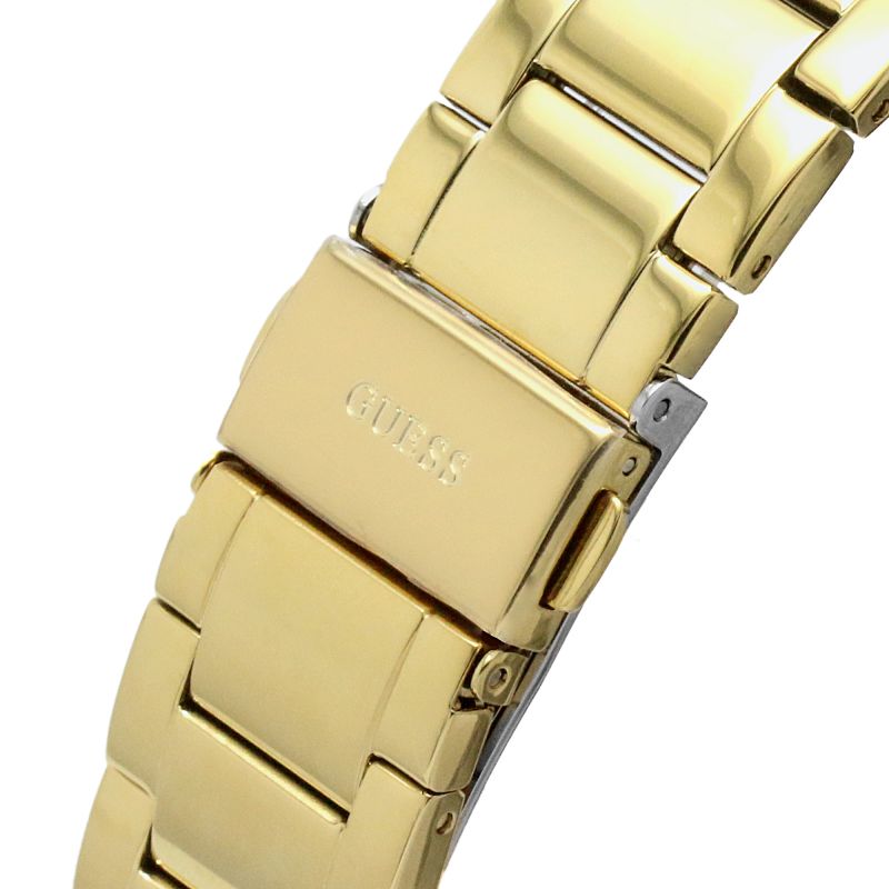  Shop Authentic Guess Moonlight Multi Function Diamonds Gold Dial Gold Steel Strap Watch for Women - GW0320L2 - Luxxuri