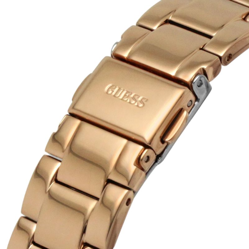  Shop Authentic Guess Crown Jewel Multifunction Diamonds White Dial Rose Gold Steel Strap Watch For Women - GW0410L3 - Luxxuri