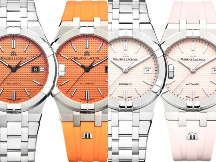  Shop Authentic Maurice Lacroix Aikon Limited Edition Automatic Date Orange Dial Silver Steel Strap Watch For Men - AI6008-SS00F-530-1 - Luxxuri