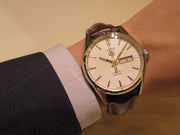  Shop Authentic Tag Heuer Carrera Silver Dial Watch for Men - WAR201B.FC6291 - Luxxuri