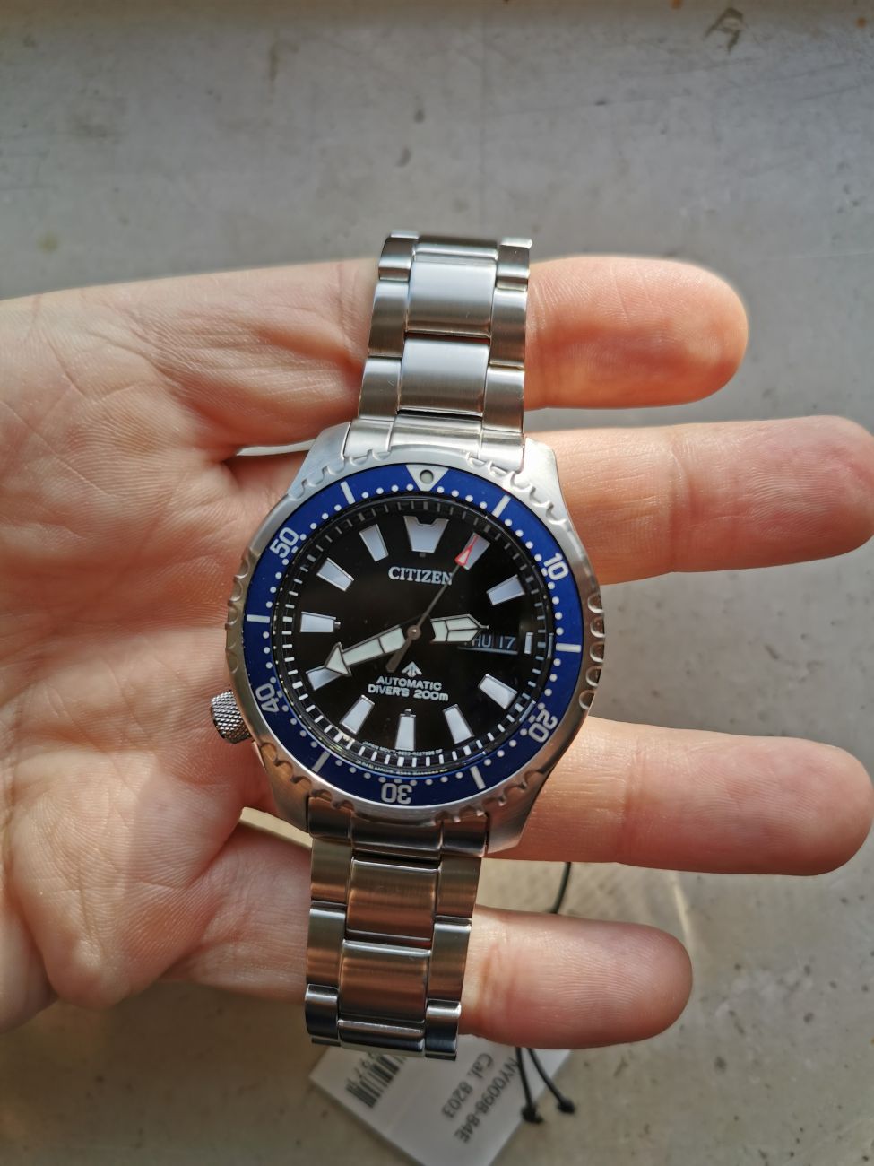  Shop Authentic Citizen Promaster Fugu Limited Edition Diver's 200m Automatic Black Dial Silver Steel Strap Watch For Men - NY0098-84E - Luxxuri
