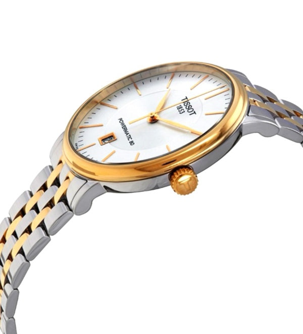  Shop Authentic Tissot Carson Premium Powermatic 80 White Dial Two Tone Steel Strap Watch For Men - T122.407.22.031.00 - Luxxuri
