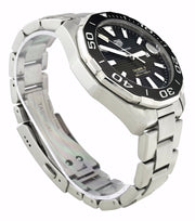  Shop Authentic Tag Heuer Aquaracer Caliber 5 Black Dial Silver Steel Strap Watch for Men - WAY201A .BA0927 - Luxxuri
