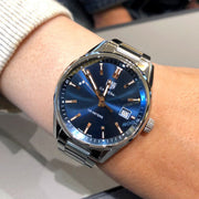  Shop Authentic Tag Heuer Carrera Blue Dial Watch for Women - WAR1112.BA0601 - Luxxuri