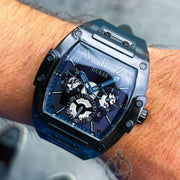  Shop Authentic Guess Phoenix Multifunction Black Dial Grey Silicone Strap Watch For Men - GW0203G9 - Luxxuri