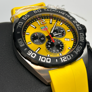  Shop Authentic Tag Heuer Formula 1 Yellow Dial Watch for Men - CAZ101AM.FT8054 - Luxxuri