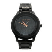 Shop Authentic Michael Kors Kinley Silver Dial Black Steel Strap Watch for Women - MK5999 - Luxxuri