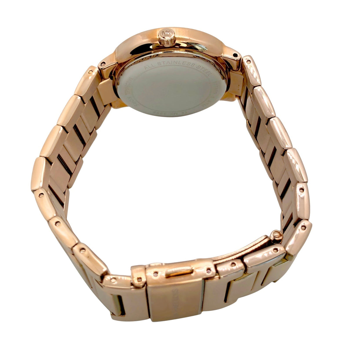  Shop Authentic Michael Kors Gabbi Rose Gold Dial Rose Gold Steel Strap Watch For Women - MK3986 - Luxxuri