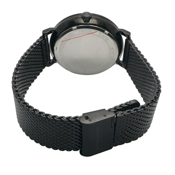  Shop Authentic Michael Kors Irving Quartz Black Dial Black Mesh Bracelet Watch For Men - MK8742 - Luxxuri