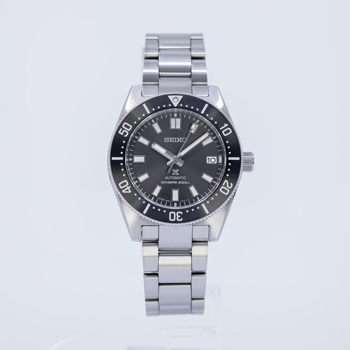  Shop Authentic Seiko Prospex 1965 Modern Re Interpretation Automatic Black Dial Silver Steel Strap Watch For Men - SPB143J1 - Luxxuri