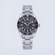  Shop Authentic Seiko Prospex 1965 Modern Re Interpretation Automatic Black Dial Silver Steel Strap Watch For Men - SPB143J1 - Luxxuri