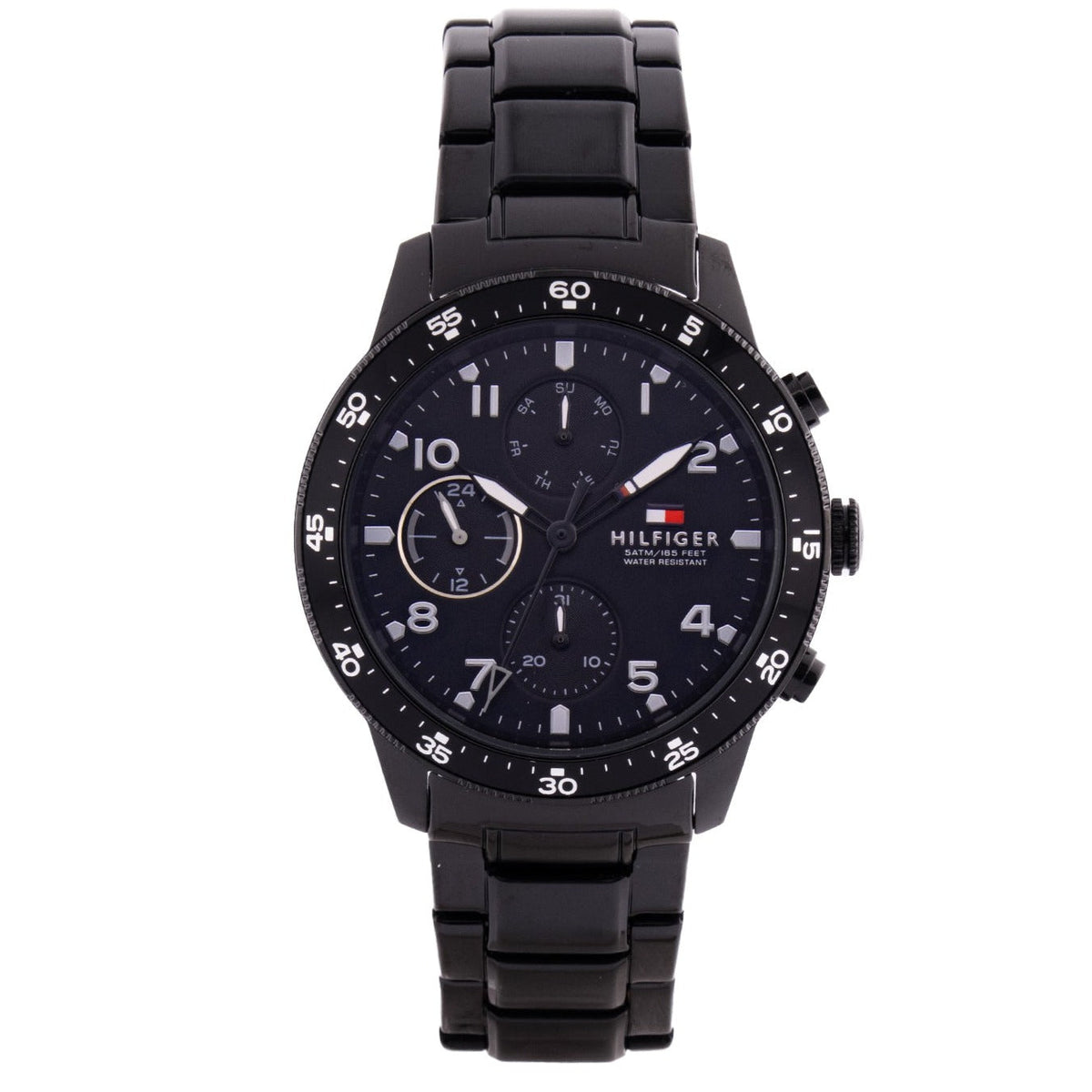  Shop Authentic Tommy Hilfiger Jimmy Chronograph Grey Dial Grey Steel Strap Watch For Men - 1791951 - Luxxuri