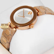  Shop Authentic Movado Bold Rose Gold Dial Rose Gold Steel Strap Watch for Women - 3600387 - Luxxuri