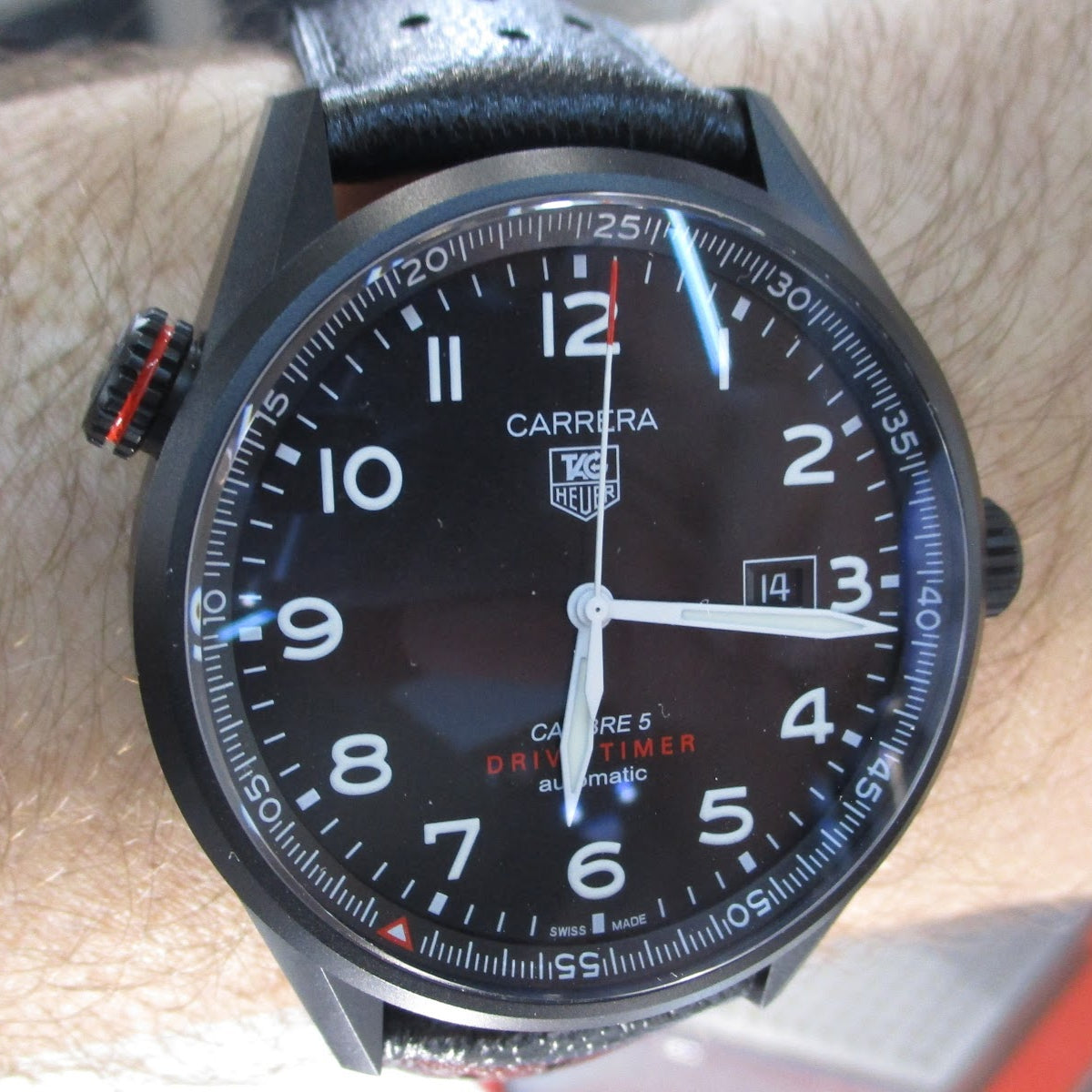  Shop Authentic Tag Heuer Carrera Black Dial Watch for Men - WAR2A80.FC6337 - Luxxuri