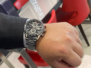  Shop Authentic Tag Heuer Carrera Chronograph Black Dial Silver Steel Strap Watch for Men - CBN2A1AA.BA0643 - Luxxuri
