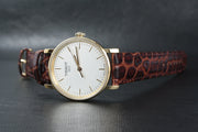  Shop Authentic Tissot Everytime Desire Small White Dial Maroon Leather Strap Watch For Women - T109.210.36.031.00 - Luxxuri