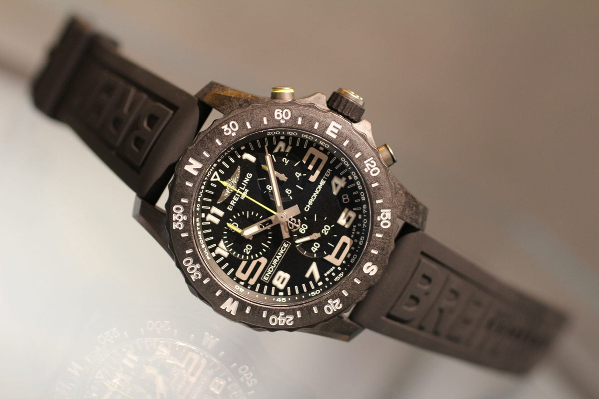  Shop Authentic Breitling Endurance Pro Black Dial Black Rubber Strap Watch for Men - X82310E51B1S1 - Luxxuri