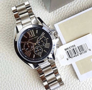  Shop Authentic Michael Kors Bradshaw Black Dial Silver Steel Strap Watch for Men - MK5705 - Luxxuri