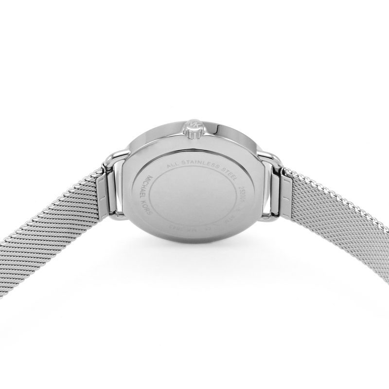  Shop Authentic Michael Kors Portia Silver Dial Silver Mesh Bracelet Watch for Women - MK3843 - Luxxuri