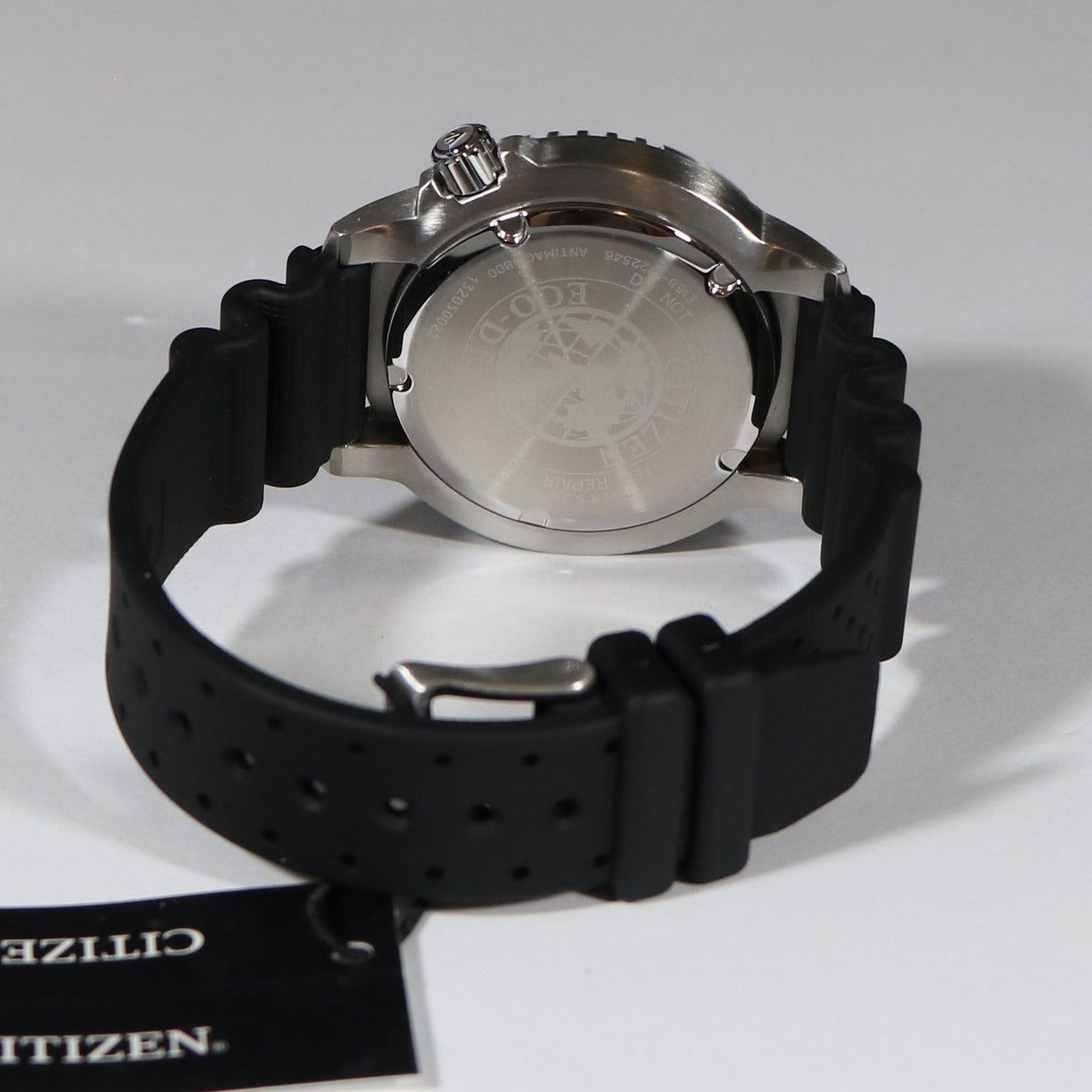  Shop Authentic Citizen Eco Drive Promaster Marine Red Dial Black Rubber Strap Watch For Men - BN0159-15X - Luxxuri