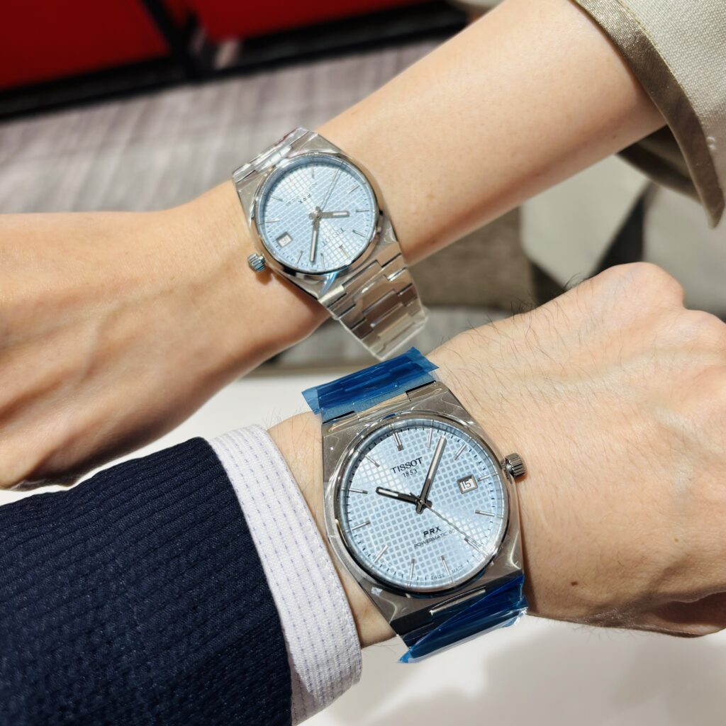  Shop Authentic Tissot PRX Powermatic 80 Ice Blue Dial Silver Steel Strap Watch for Men - T137.207.11.351.00 - Luxxuri