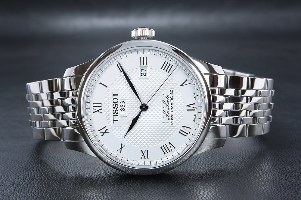  Shop Authentic Tissot Le Locle Powermatic 80 Silver Dal Silver Steel Strap Watch For Men - T006.407.11.033.00 - Luxxuri