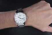  Shop Authentic Tissot Le Locle Powermatic 80 Silver Dal Silver Steel Strap Watch For Men - T006.407.11.033.00 - Luxxuri