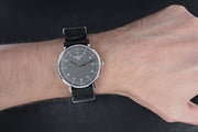  Shop Authentic Tissot Everytime Medium Black Dial Black NATO Strap Watch For Men - T109.410.17.077.00 - Luxxuri