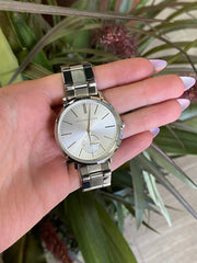  Shop Authentic Michael Kors Jaryn Quartz Silver Dial Silver Steel Strap Watch For Women - MK3499 - Luxxuri