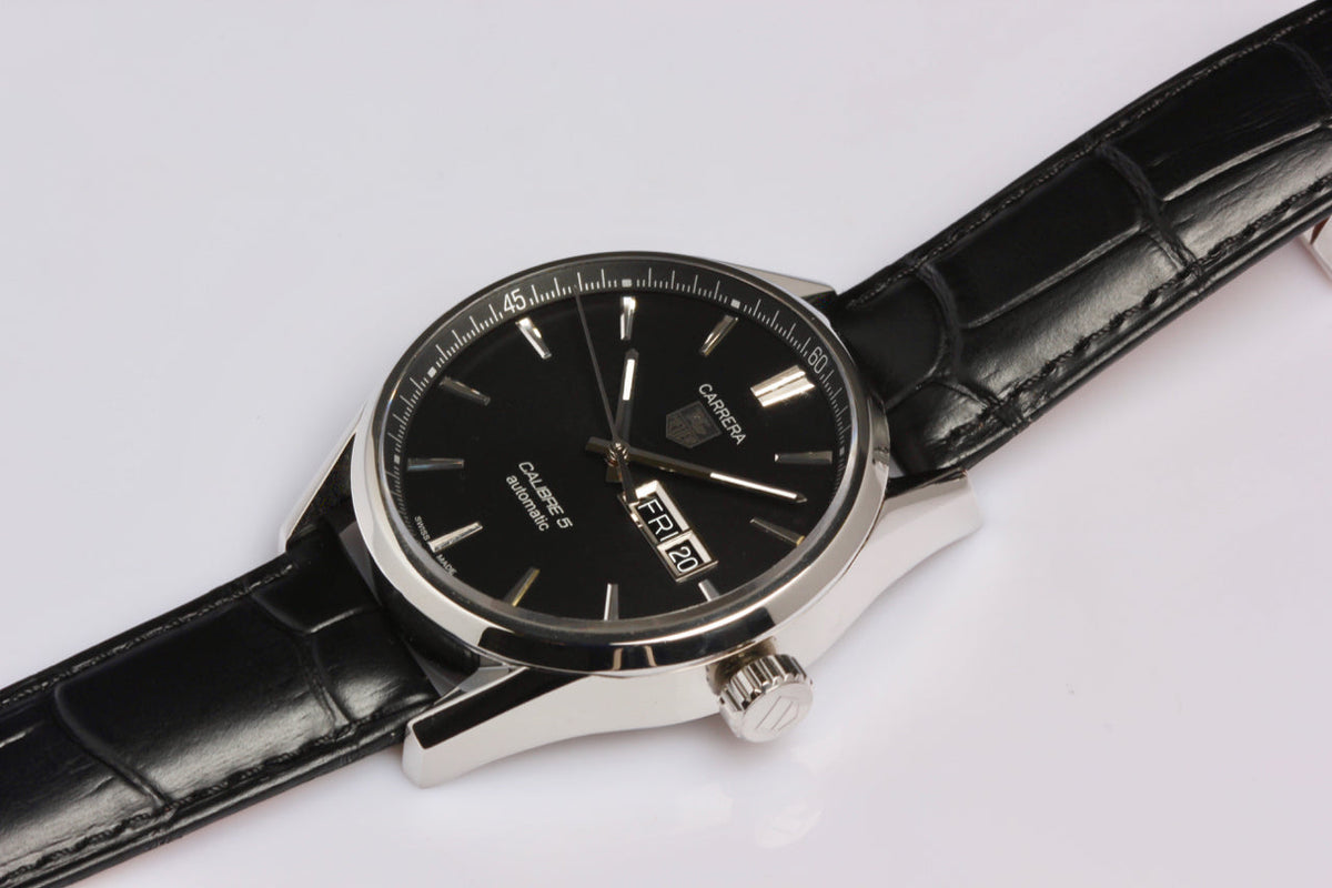  Shop Authentic Tag Heuer Carrera Black Dial Watch for Men - WAR201A.FC6266 - Luxxuri
