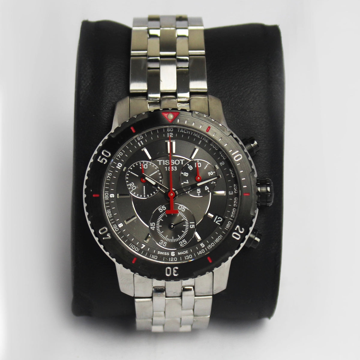  Shop Authentic Tissot PRS 200 Chronograph Grey Dial Silver Steel Strap Watch For Men - T067.417.21.051.00 - Luxxuri