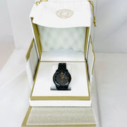  Shop Authentic Versace Univers Quartz Black Dial Black Steel Strap Watch for Men - VEBK00618 - Luxxuri