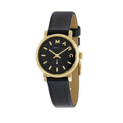 Shop Authentic Marc Jacobs Baker Black Dial Black Leather Strap Watch for Women - MBM1273 - Luxxuri