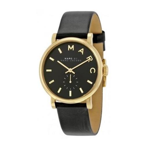  Shop Authentic Marc Jacobs Baker Black Dial Black Leather Strap Watch for Women - MBM1269 - Luxxuri
