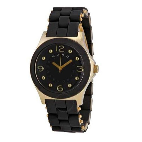  Shop Authentic Marc Jacobs Pelly Black Dial Black Silicone Strap Watch for Women - MBM2540 - Luxxuri