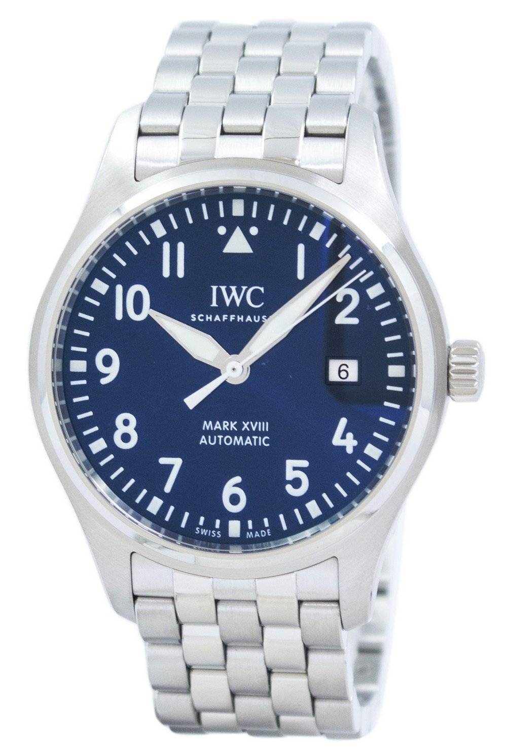  Shop Authentic IWC Le Petit Prince XVIII Edition Blue Dial Silver Steel Strap Watch for Men - IW327014 - Luxxuri